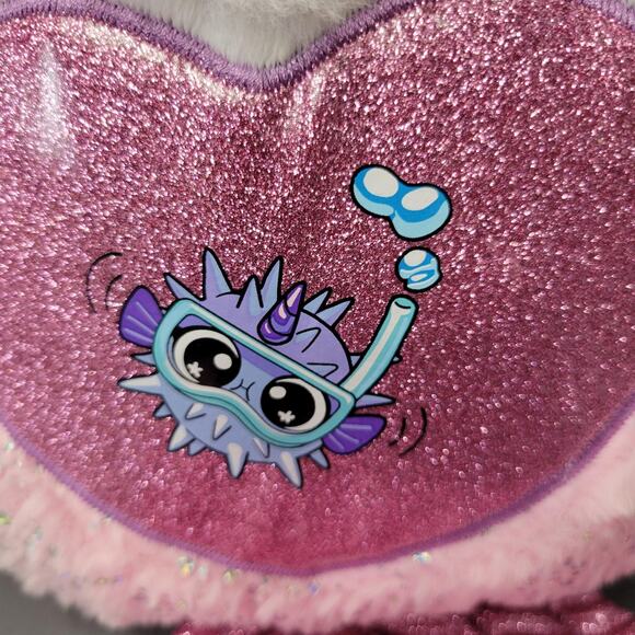 ZURU Rainbocorns Sequin Surprise Plush Unicorn Cat Mermaid Large 15" Toy Bright - Picture 5 of 14